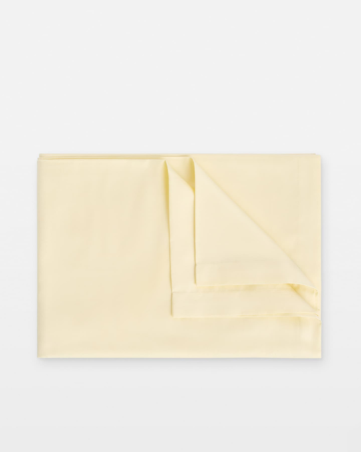 Underlakan Lind - Lemonade Yellow i gruppen Sängkläder / Underlakan hos A L V A (1244)