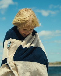 Badlakan Vinda - Seashell Beige / Midnight Blue Badlakan Vinda - Seashell Beige / Midnight Blue