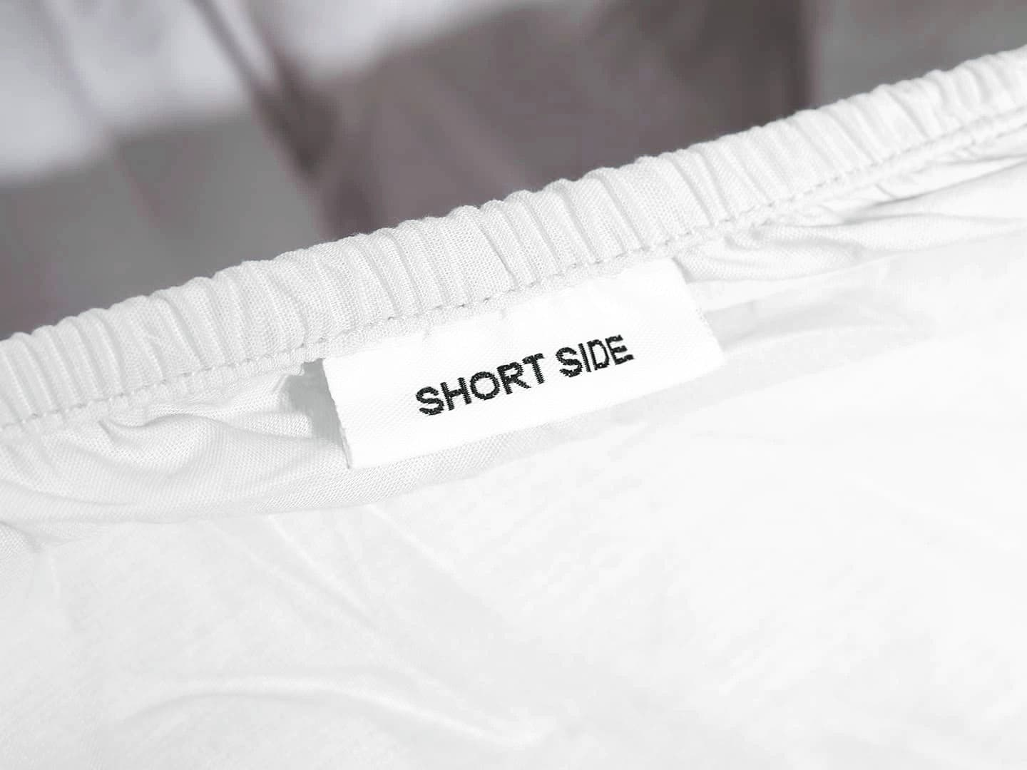 Dra-på-lakan Nejd Percale - Cloud White