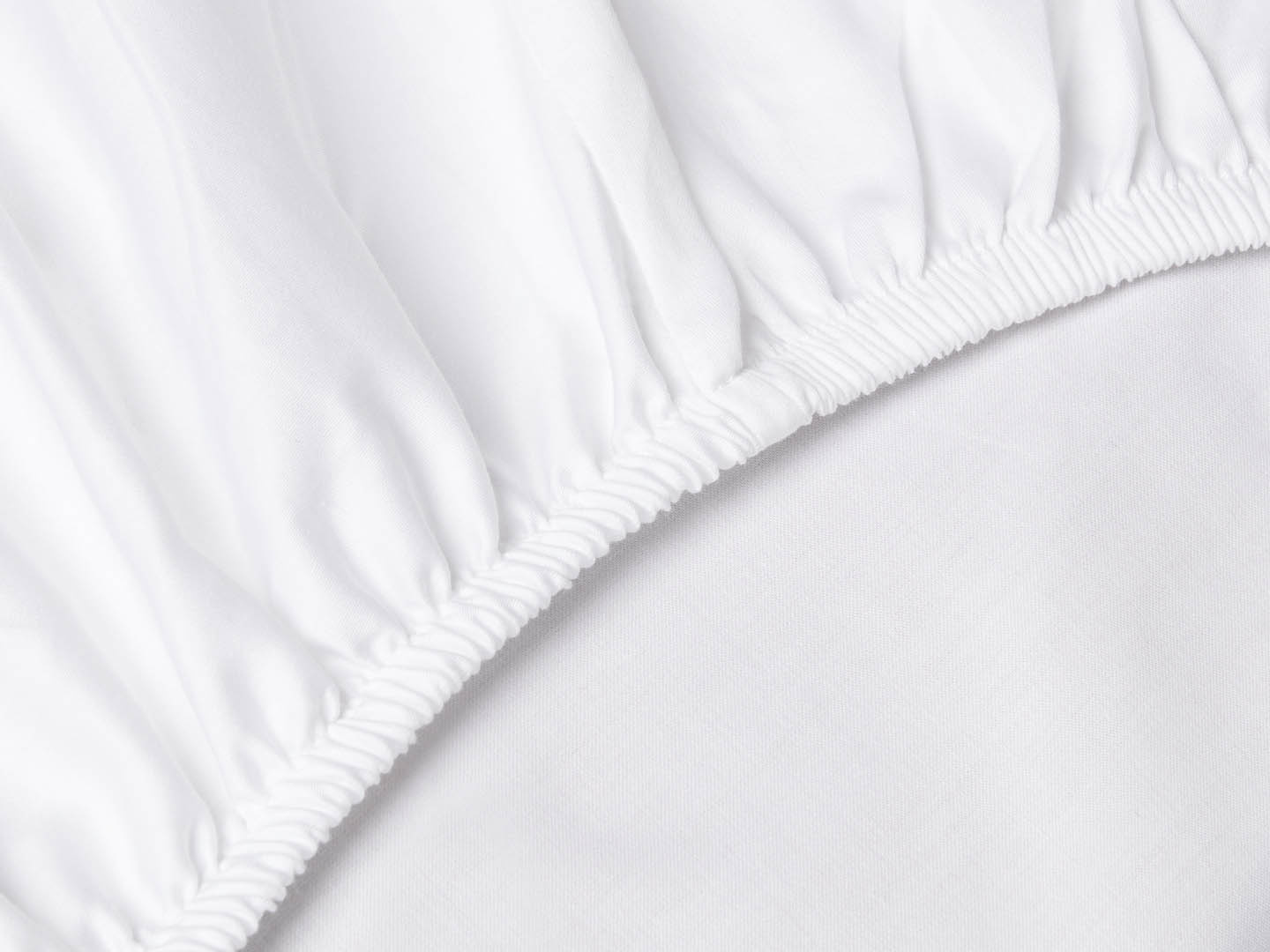 Dra-på-lakan Nejd Percale - Cloud White