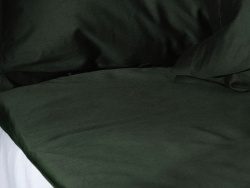 Dra-på-lakan Lind - Forest Green Dra-på-lakan Lind - Forest Green