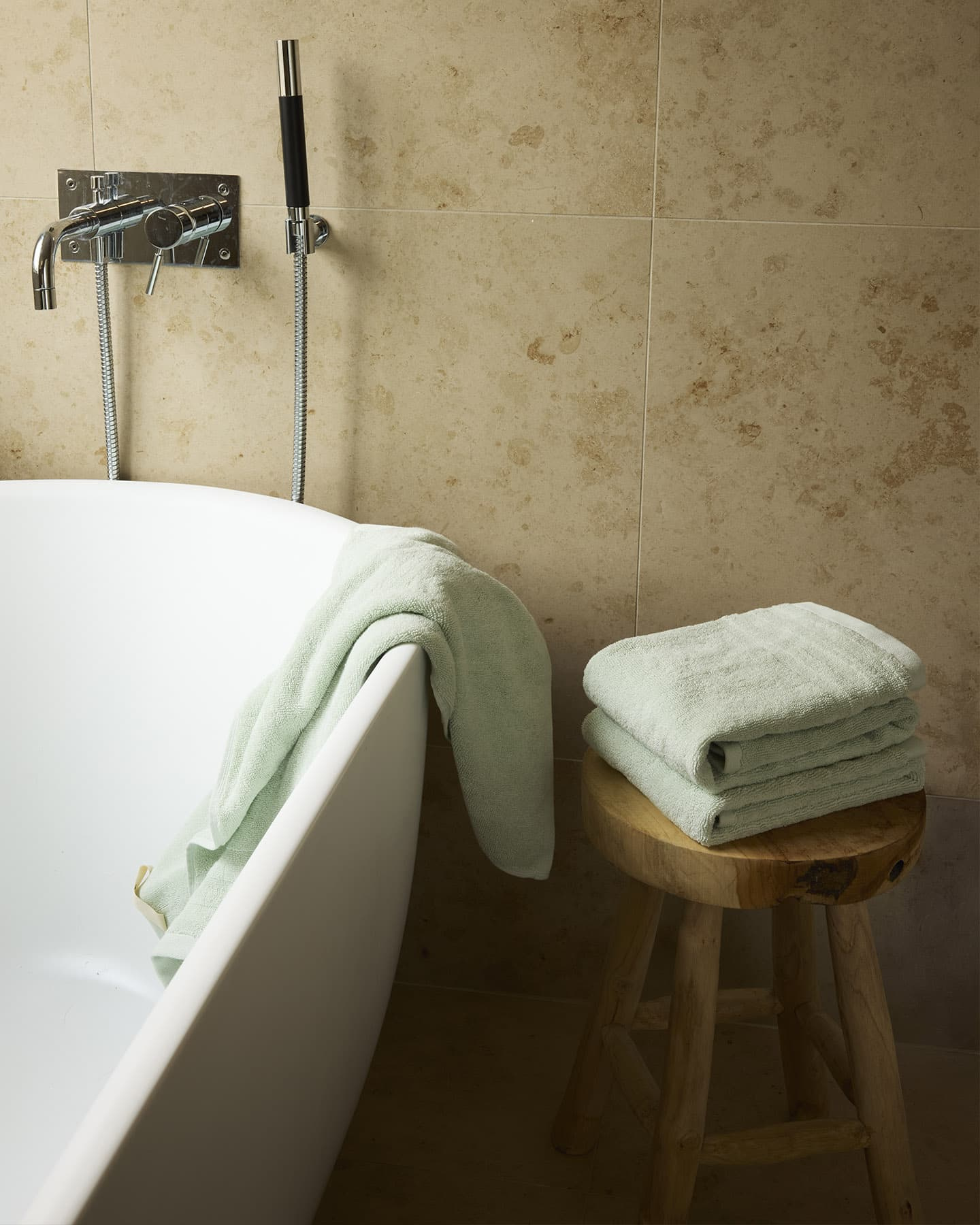 Handduk Essens - Misty Green