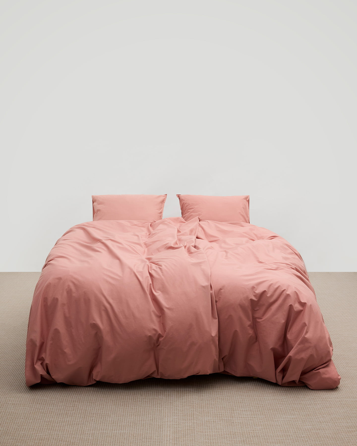 Påslakanset Nejd Percale - Ash Rose