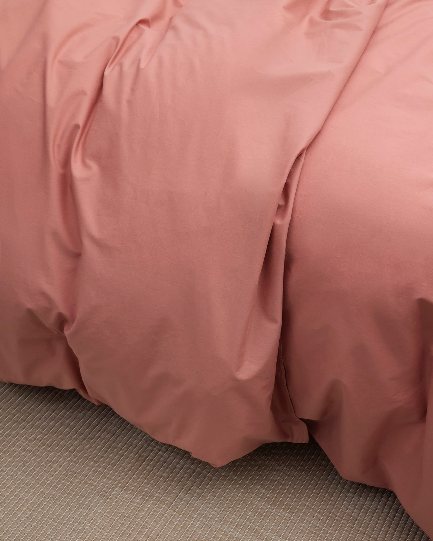 Påslakanset Nejd Percale - Ash Rose
