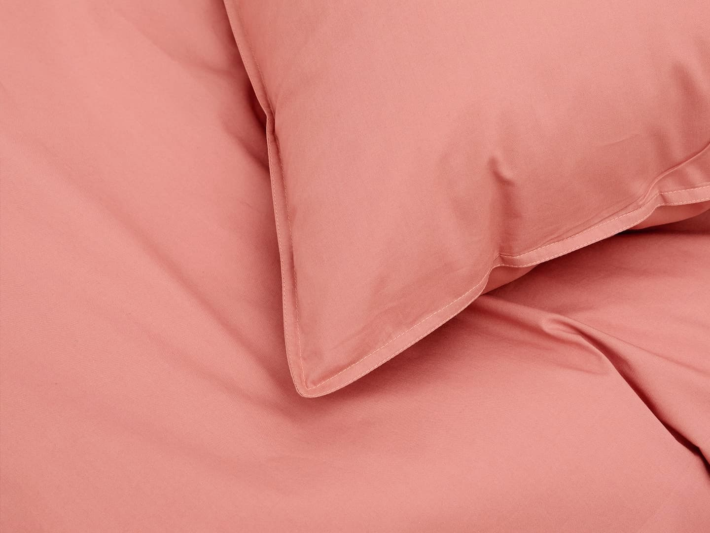Örngott Nejd Percale - Ash Rose