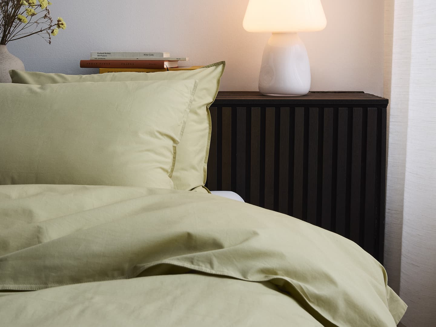 Örngott Nejd Percale - Meadow Green