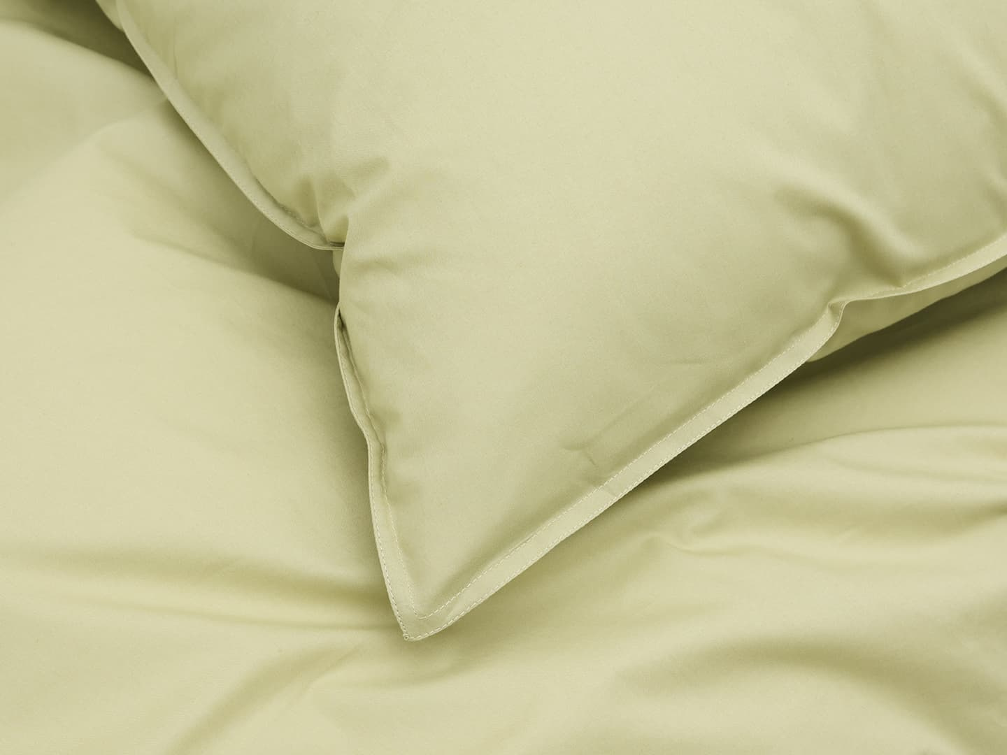 Örngott Nejd Percale - Meadow Green