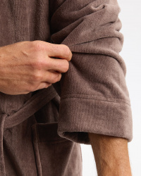 Morgonrock Vindel - Deep Taupe Morgonrock Vindel - Deep Taupe