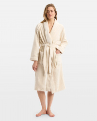 Morgonrock Vindel - Raw Cotton Morgonrock Vindel - Raw Cotton
