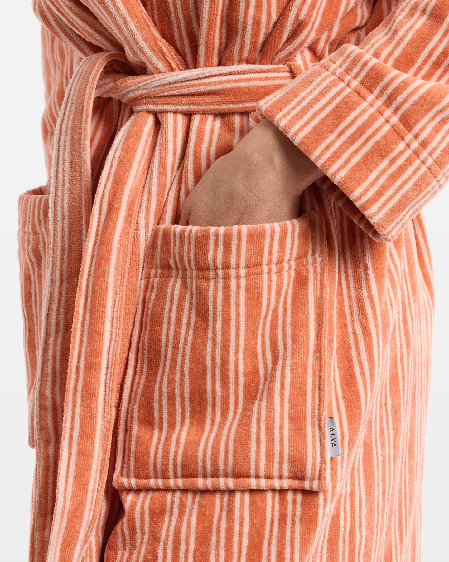 Morgonrock Vindel - Pink Terracotta & Cherry Blossom Pink