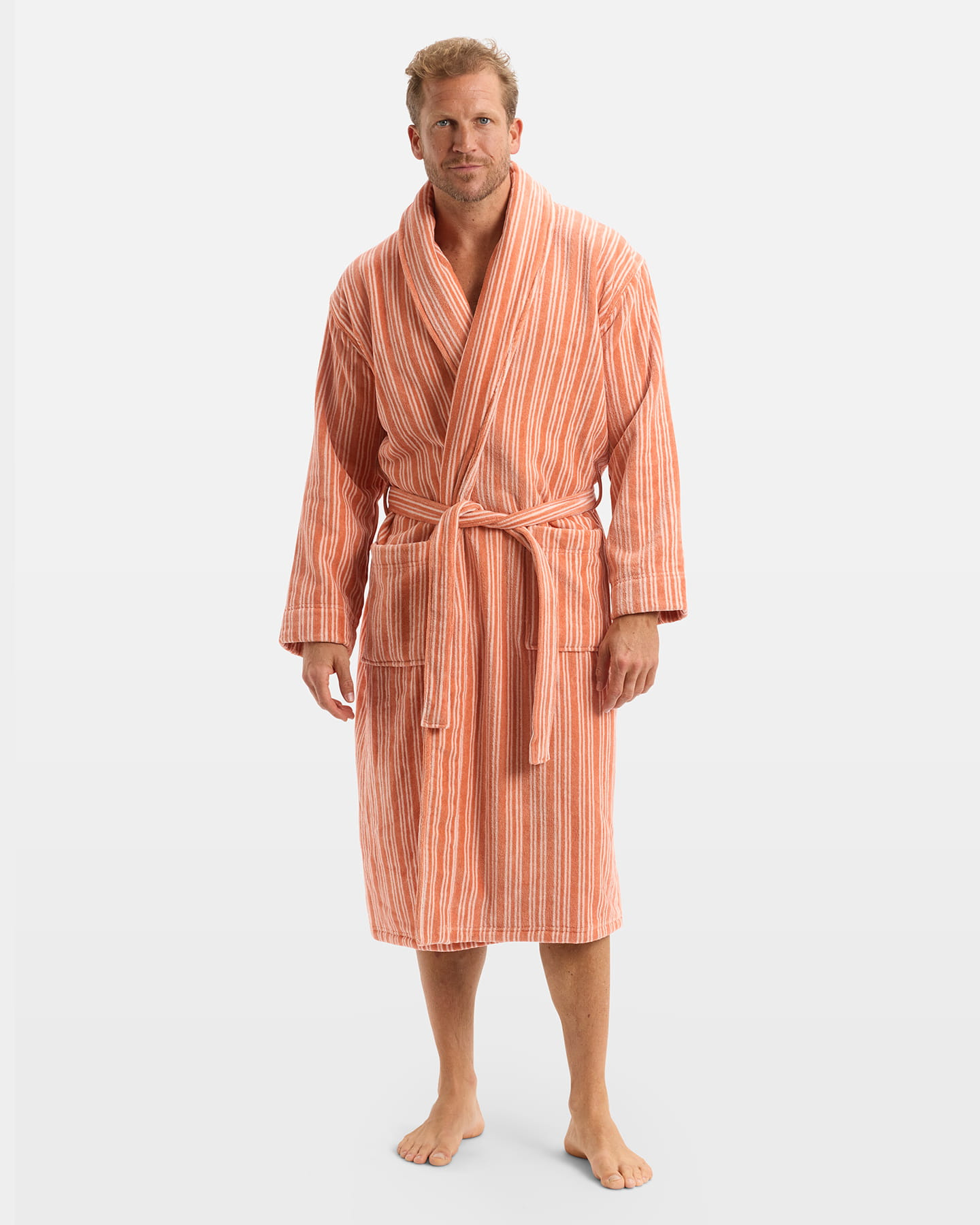 Morgonrock Vindel - Pink Terracotta & Cherry Blossom Pink