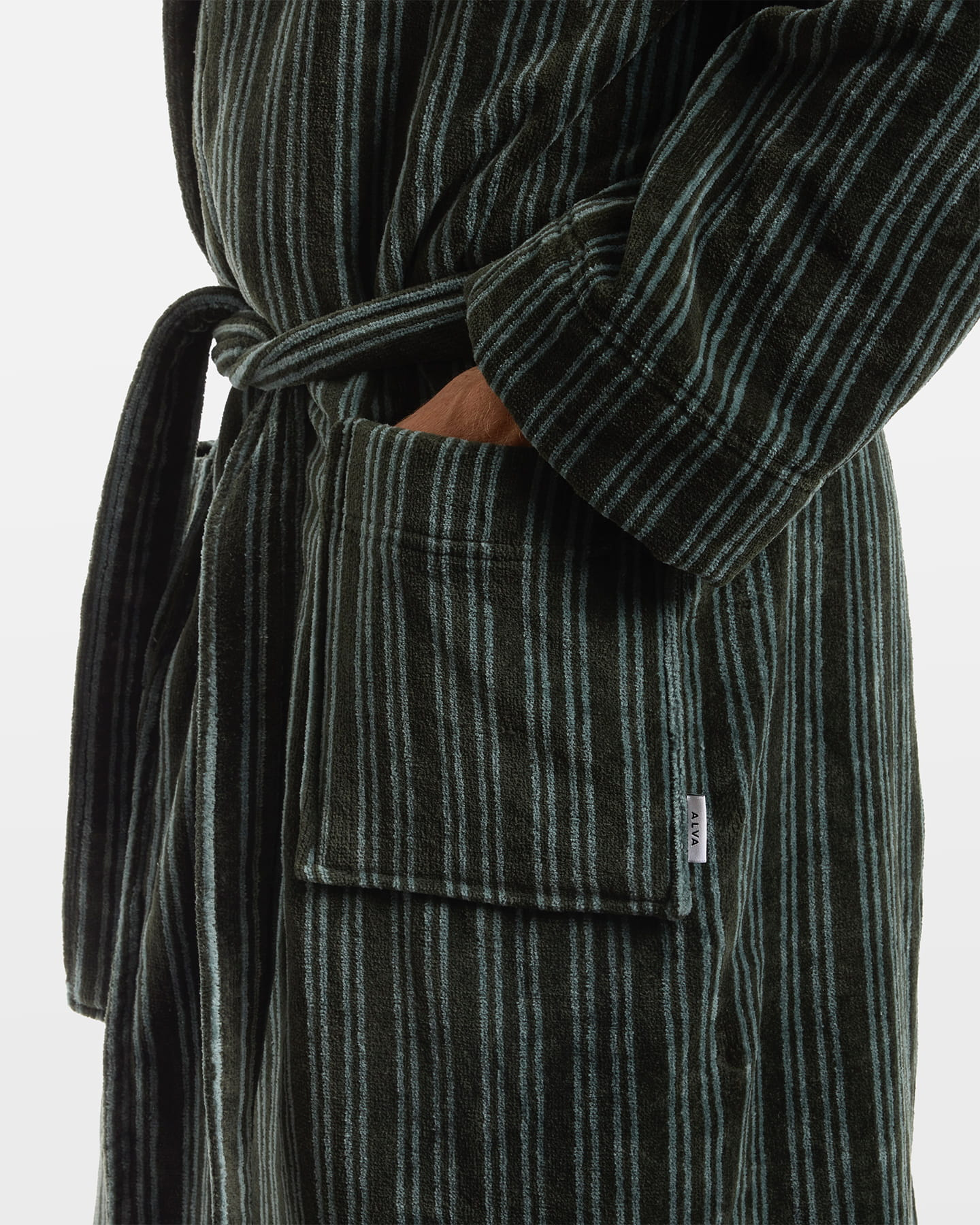 Morgonrock Vindel - Forest Green & Washed Bottle Green