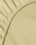 Dra-på-lakan Nejd Percale - Meadow Green