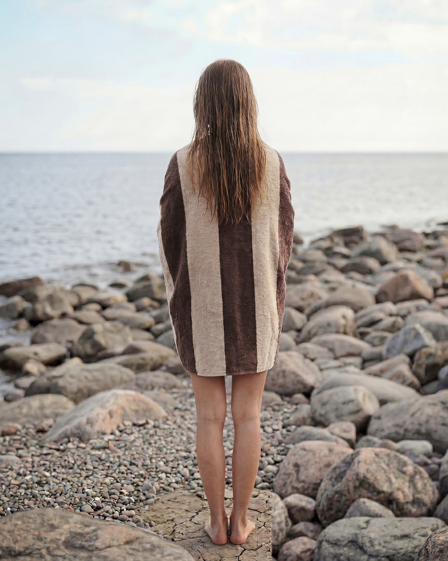 Badlakan Vinda - Seashell Beige / Deep Taupe
