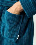 Morgonrock Vindel - Petrol Blue / Midnight Blue