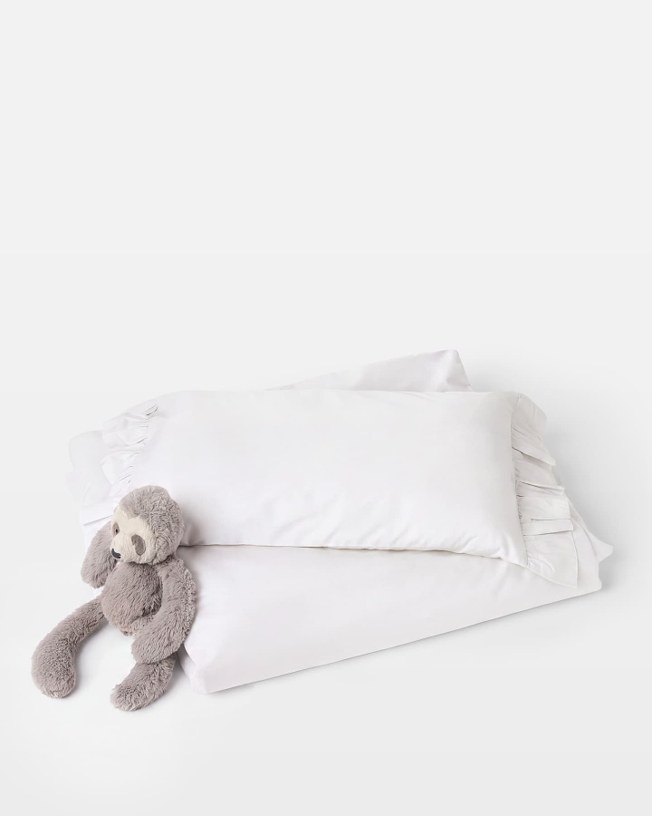 Påslakanset Gro - Cloud White i gruppen Sängkläder / Baby hos A L V A (1293)