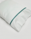 Påslakanset Tvenne - Washed Bottle Green / Misty Green