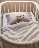 Påslakanset Gro - Pearl Grey
