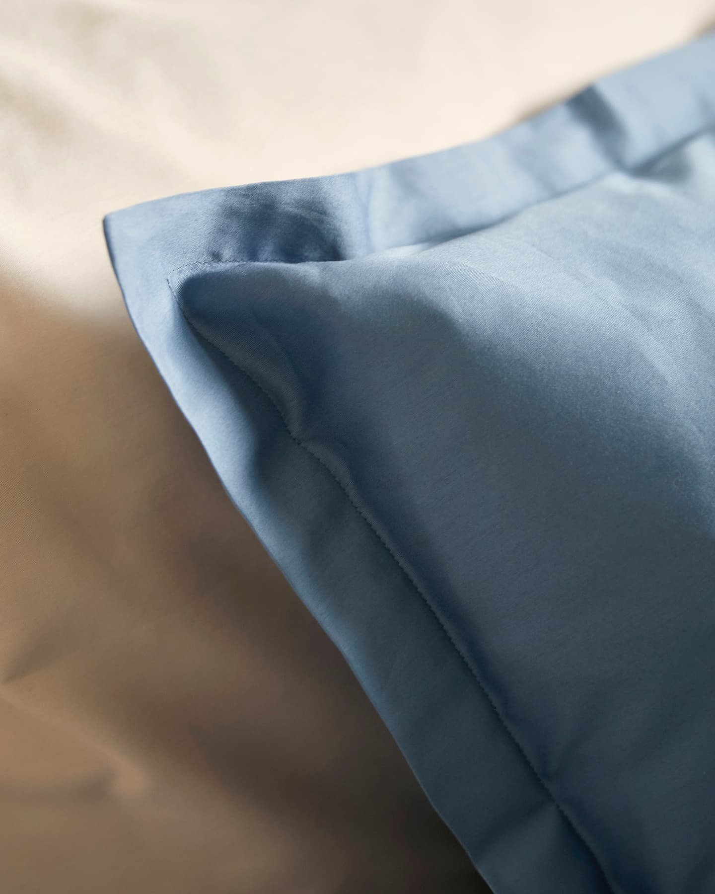 Två påslakan Vidd North Sea Blue + fyra örngott