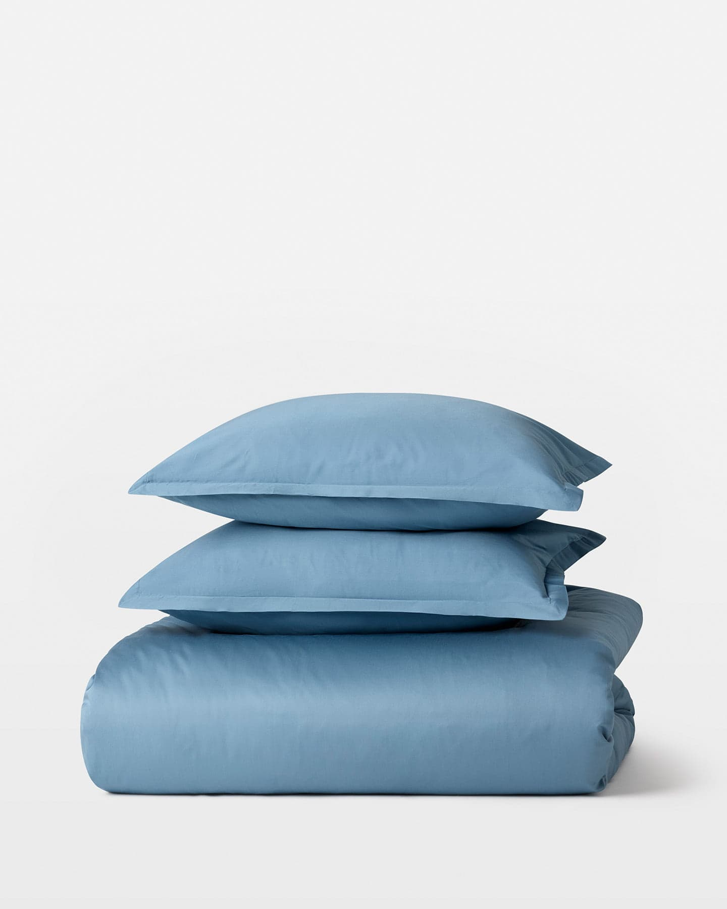 Två påslakan Vidd North Sea Blue + fyra örngott