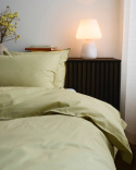Två påslakan Nejd Meadow Green + fyra örngott