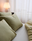Två påslakan Nejd Meadow Green + fyra örngott