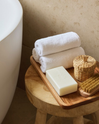 Badrumsset – stor badrumsmatta & handdukar Badrumsset – stor badrumsmatta & handdukar