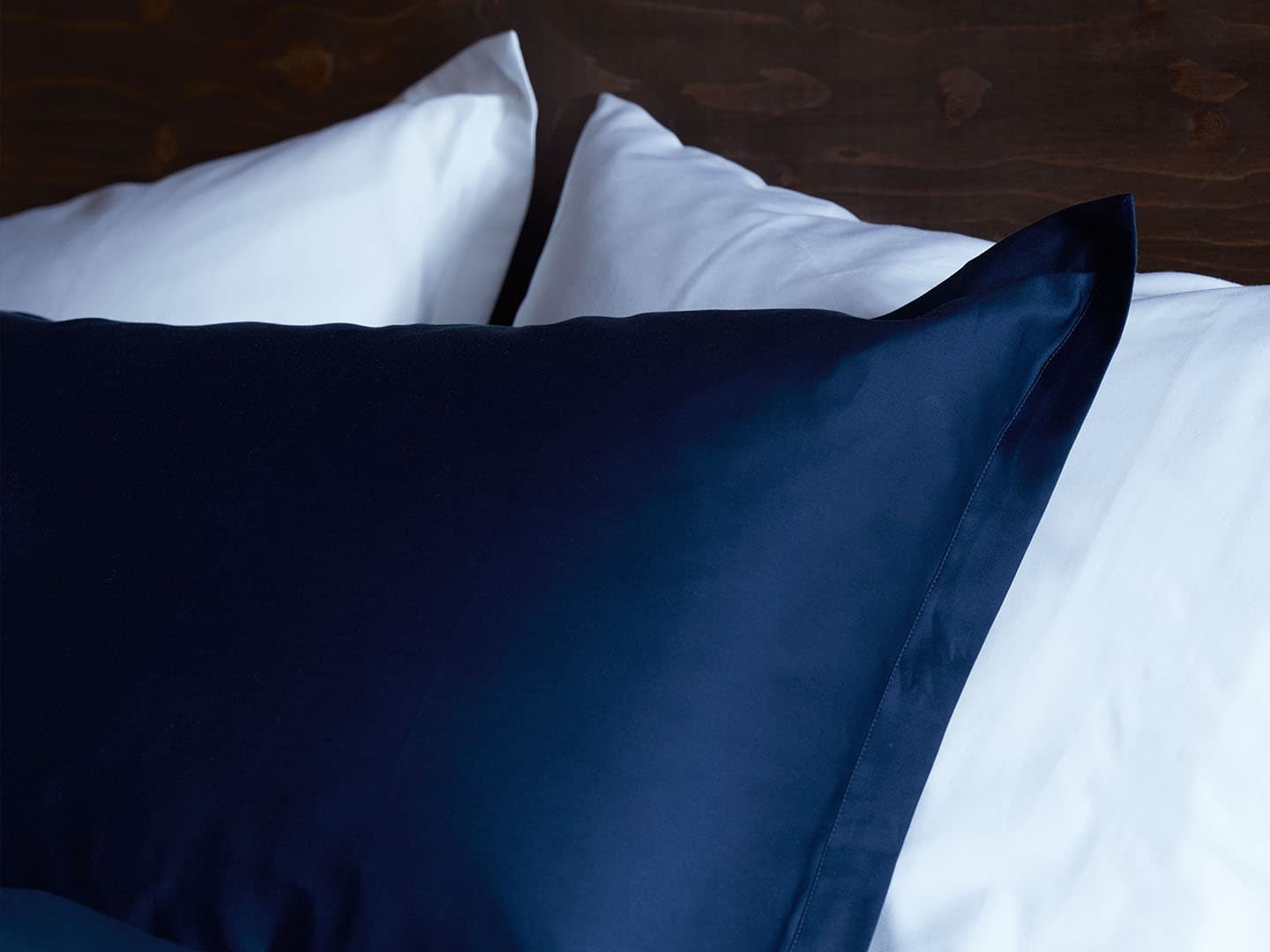 Två påslakan Vidd Midnight Blue + fyra örngott