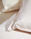Två påslakan Vidd Seashell Beige + fyra örngott