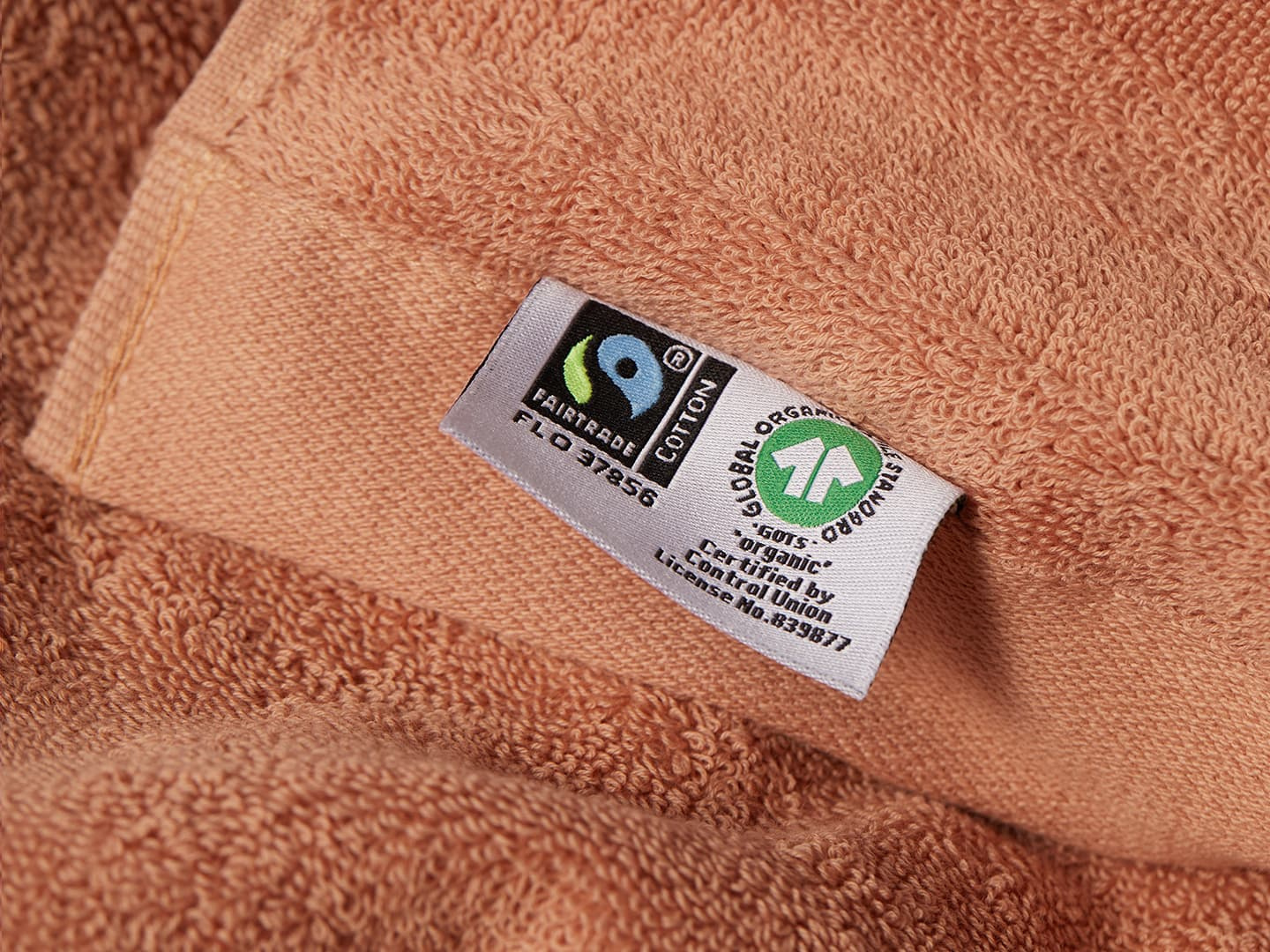 Handduk Essens - Pink Terracotta - 70x140 | GOTS