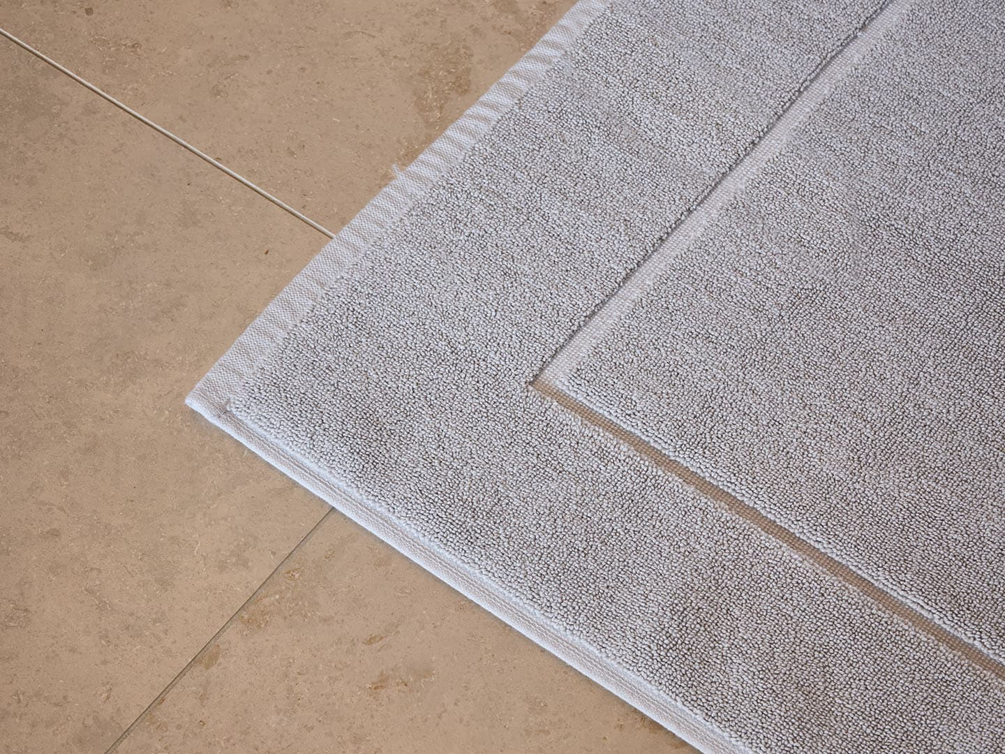 Badrumsmatta Essens - Concrete Grey - 50x70 | GOTS